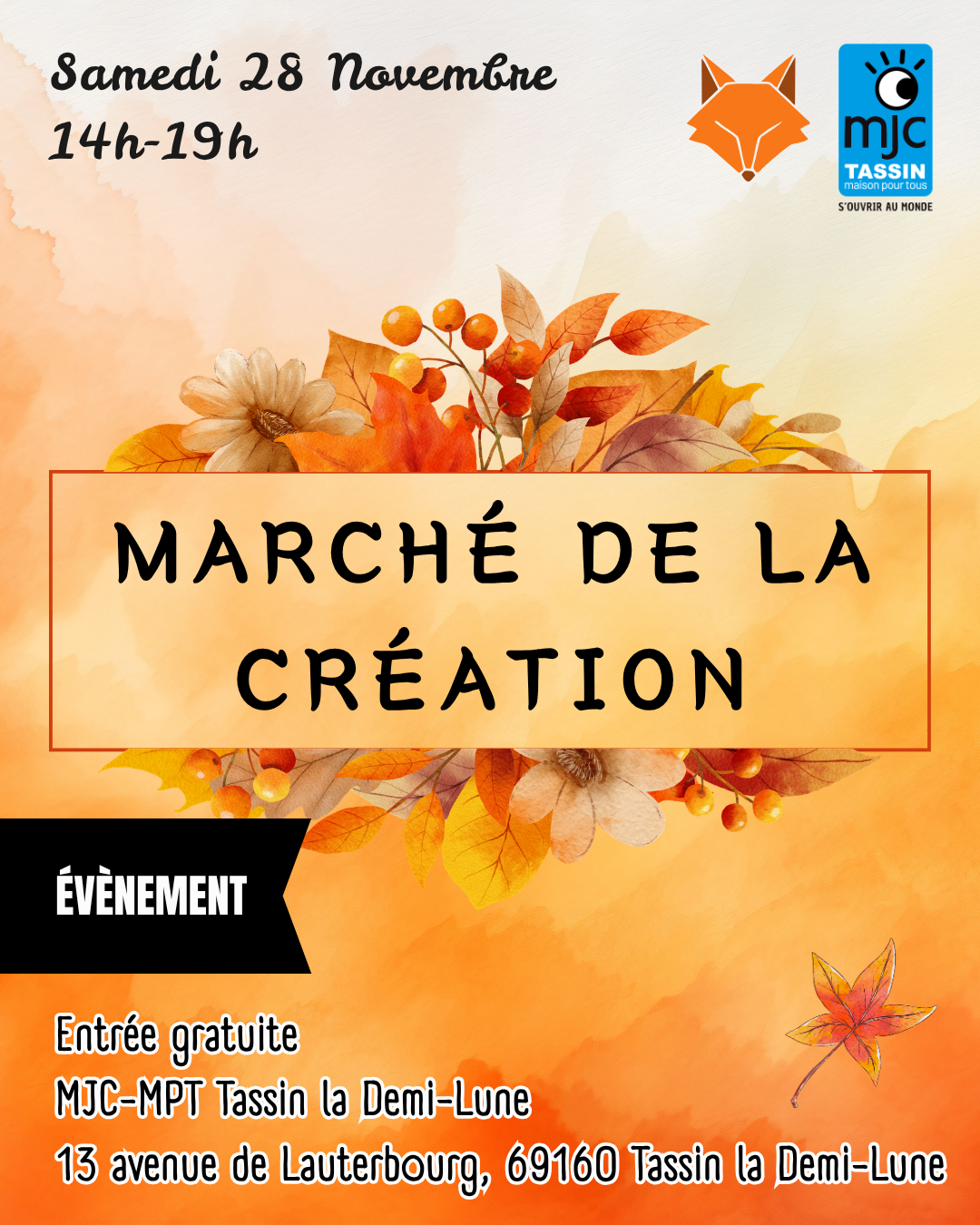 MARCHÉ DE LA CRÉATION