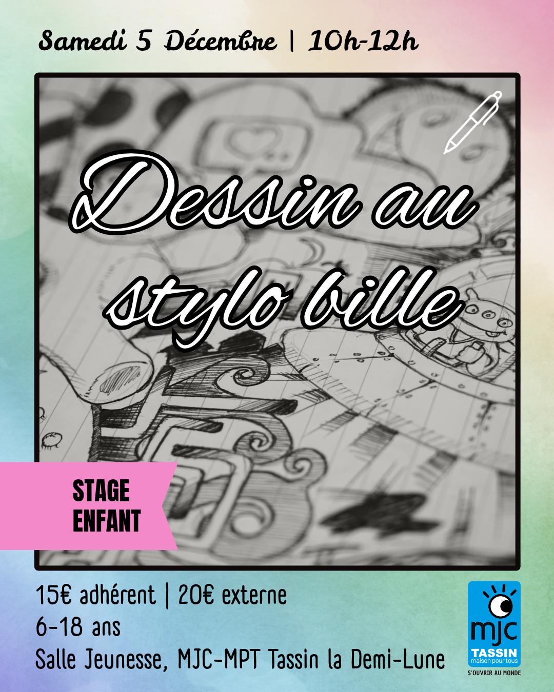 DESSIN AU STYLO BILLE